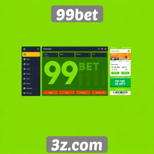 Facilidade de uso da interface da 99bet